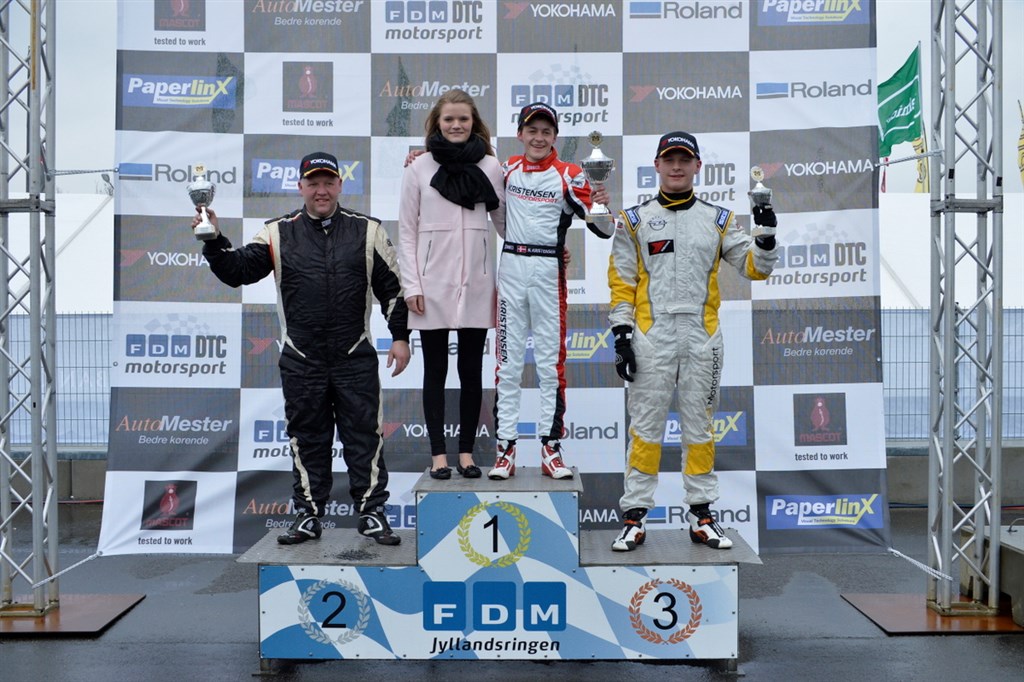 Nicki Kristensen øverst på podiet i første forsøg
(Foto: Morten Kimer Hansen)